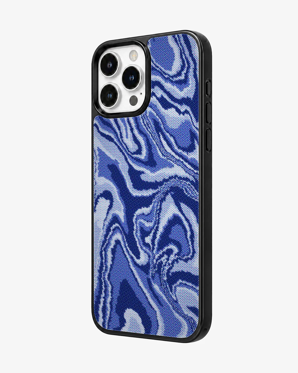 Electric Cobalt Marble Glass Case image 2