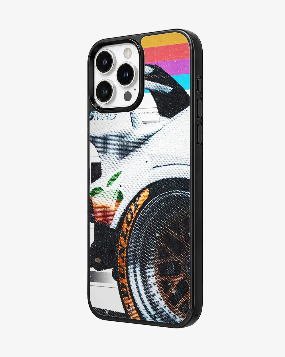 Midnight Drift Retro Glass Case image 2
