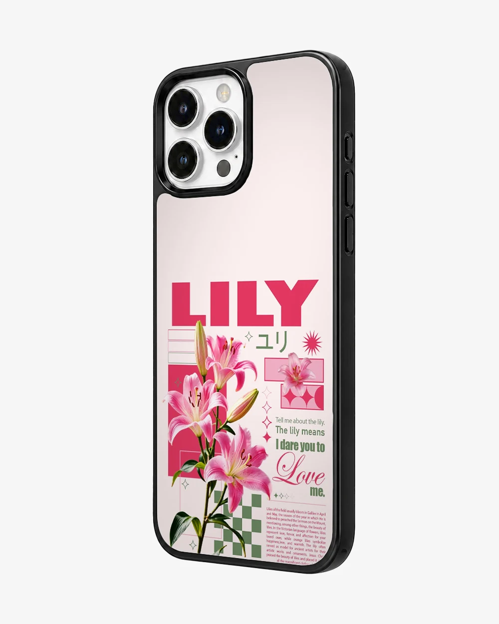 Victorian Lily Muse Glass Case image 2