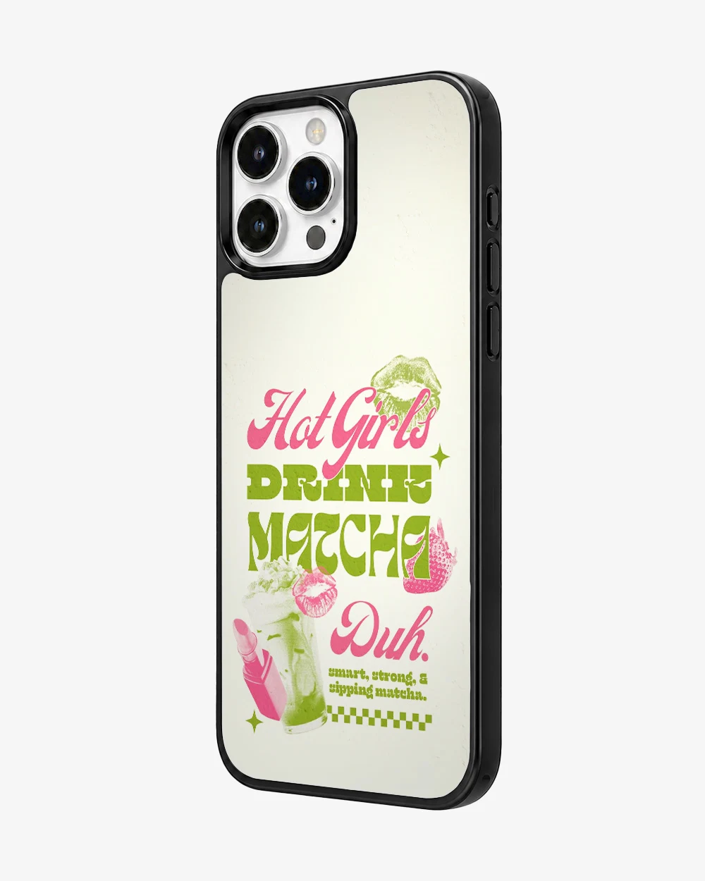 Hot Girl Matcha Glass Case image 2