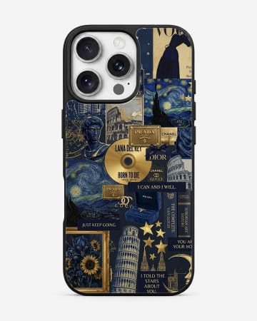 Primary product image of Midnight Museum Glass Case Glass Mobile Case