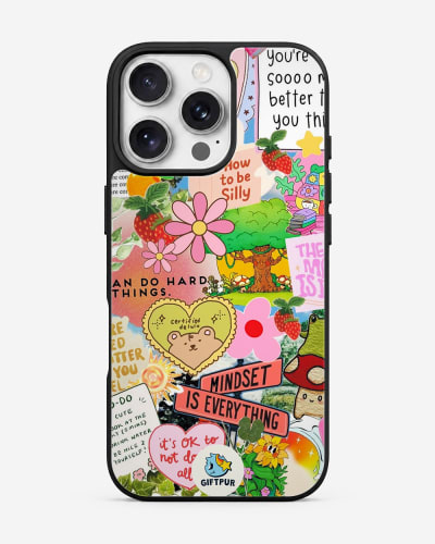 Neon Cybernetic Tiger Glass Case