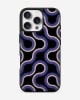 Neon Wave Pulse Glass Case image 1