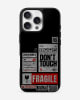 Private Property Fragile Glass Case image 1
