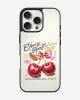 You Are Worthy Blue Gingham Glass Mobile Case image 1