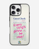 Guest Check Affirmation Note Glass Case image 1
