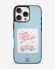 Summer Happiness Camper Van Glass Case image 1