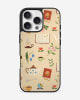 Cozy Book Nook & Tea Journal Glass Case image 1