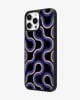 Neon Wave Pulse Glass Case image 2