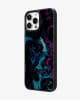 Neon Mosaic Midnight Glass Case image 2