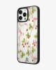 Strawberry Ribbon Vines Coquette Glass Case image 2