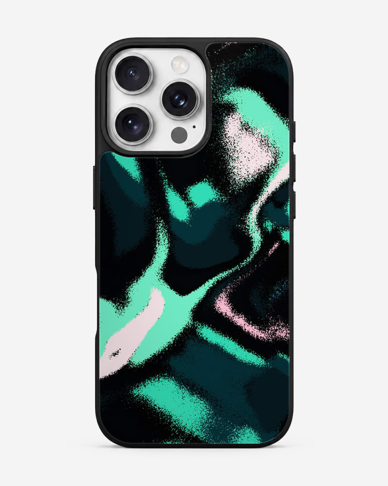 Midnight Mint Grain Glass Case image 1
