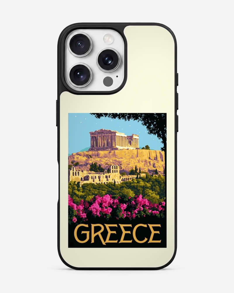 Aegean Summer Vintage Glass Case image 1