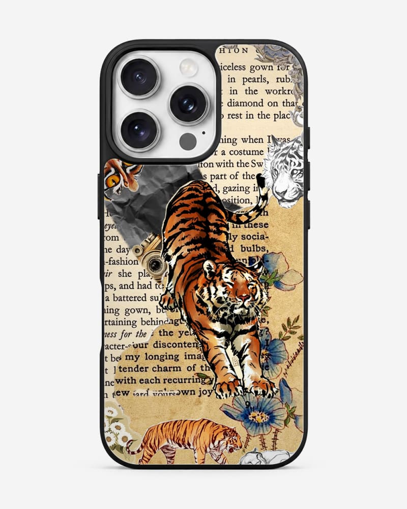 Vintage Bengal Prowl Glass Case image 1