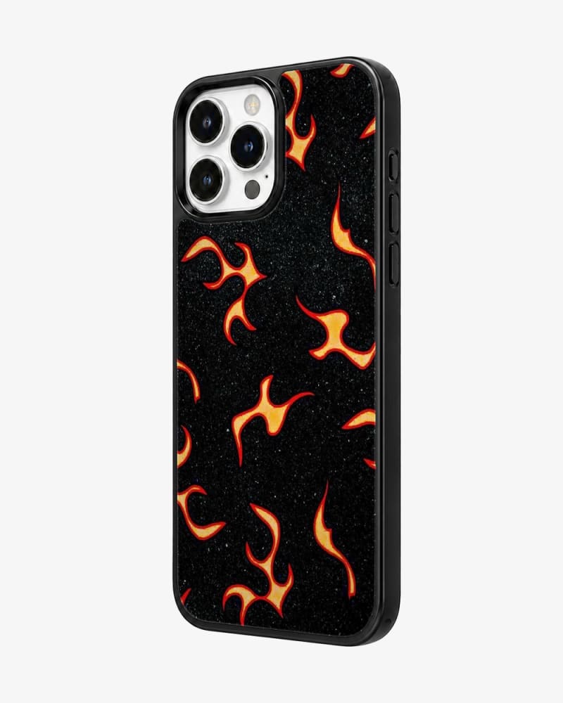 Midnight Ember Flame Glass Case image 2