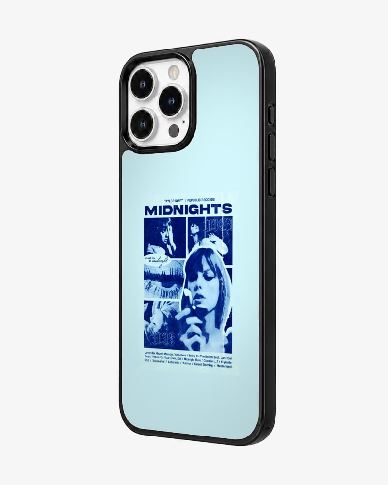 Midnight Melancholy Collage Glass Case image 2