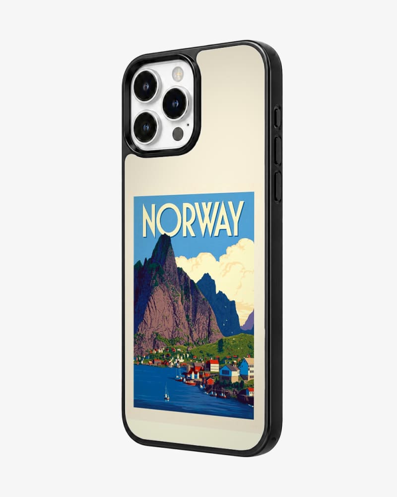 Nordic Fjord Escape Glass Case image 2