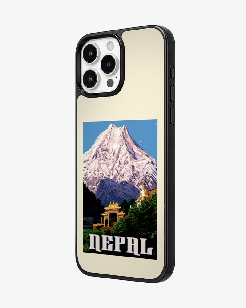 Himalayan Peak Vintage Glass Case image 2