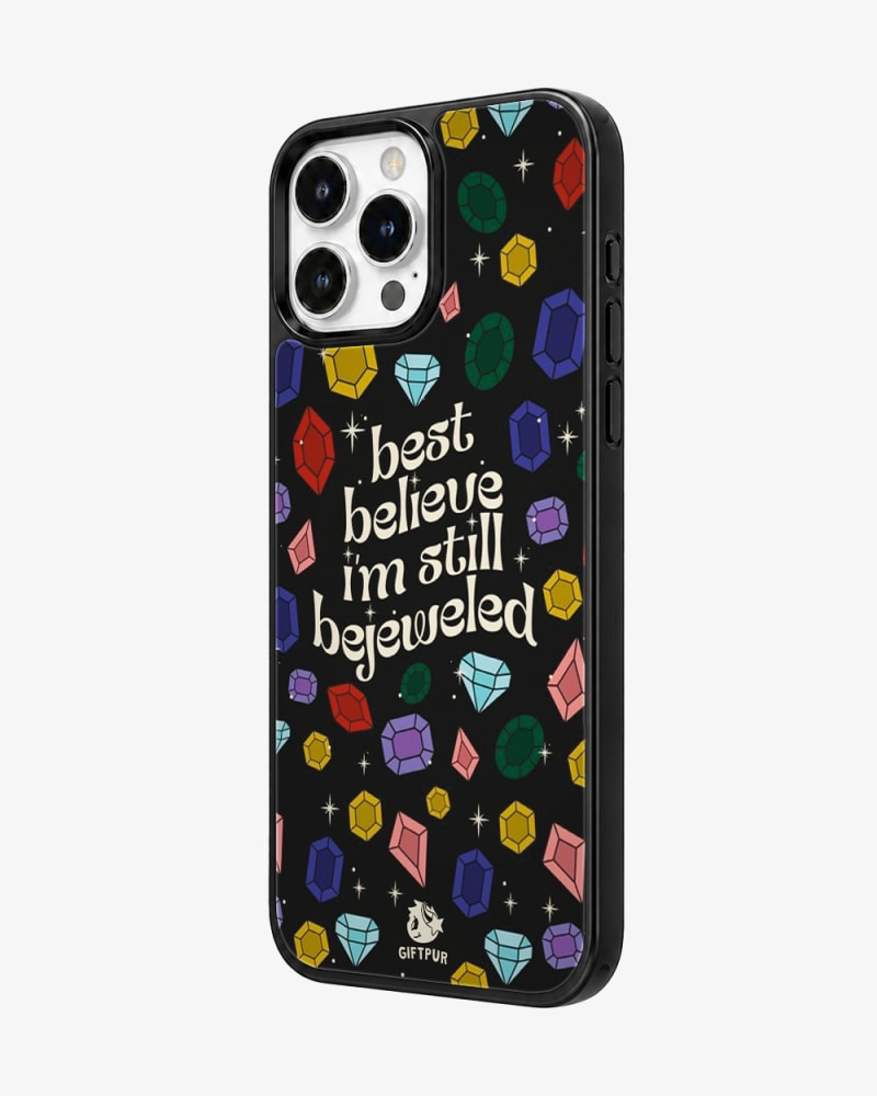 Still Bejeweled Disco Gemstone Glass Case image 2